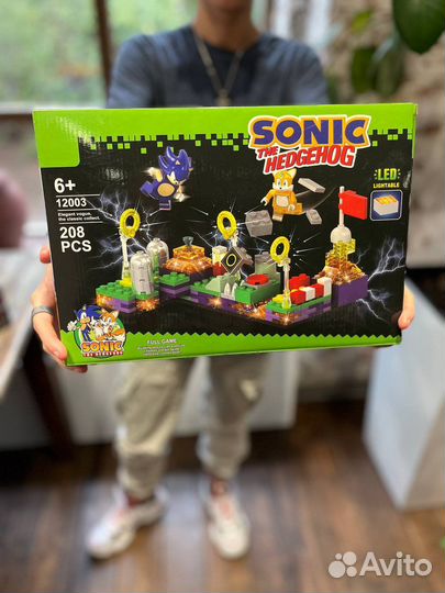 Соник конструктор под лего