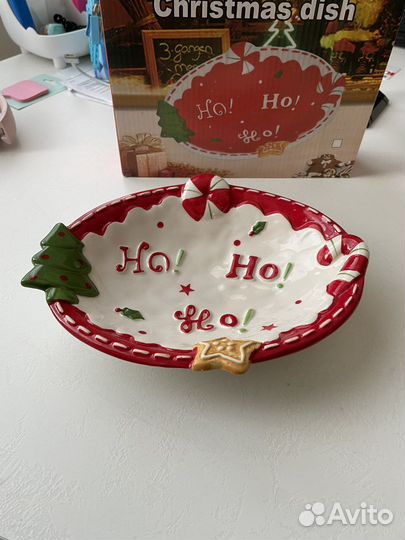 Рождественские тарелки