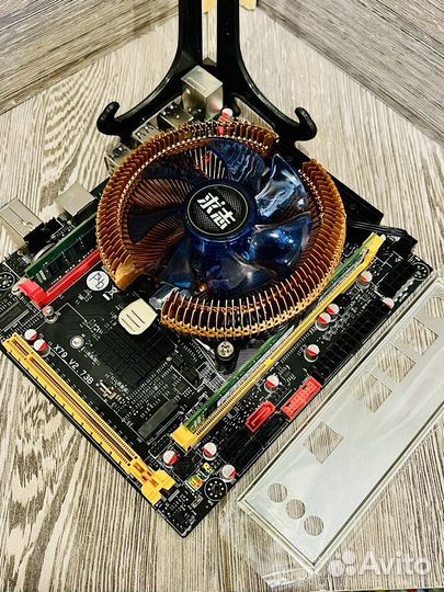 Комплект x79 2011 Xeon 2650v2 16gb DDR3 Кулер