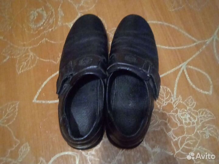 Туфли кожаные