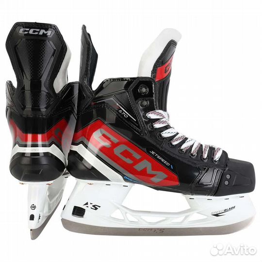 Коньки ccm jetspeed ft 670 sr