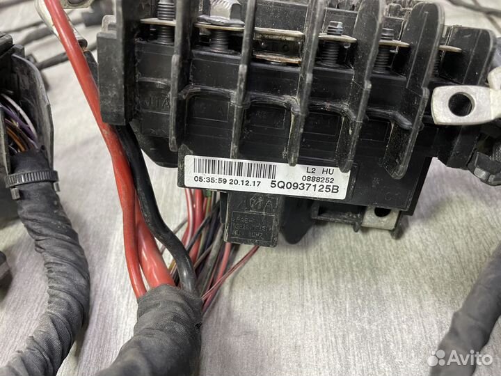 Проводка подкапотная Шкода Октавия А7