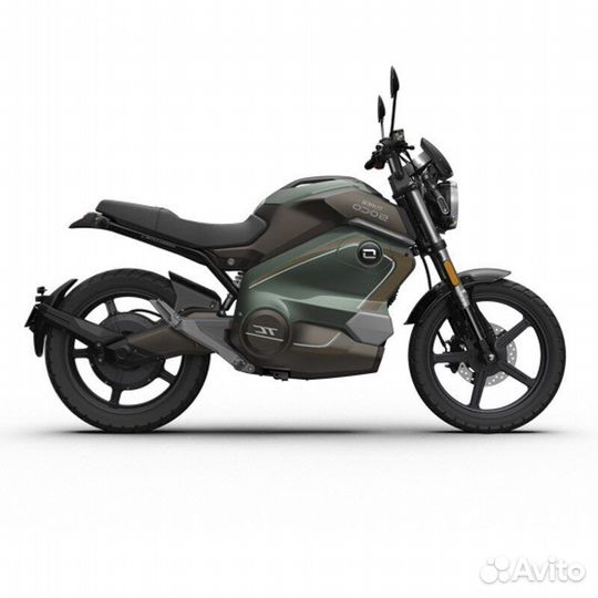 Электромотоцикл white siberia super soco TC