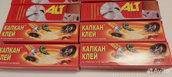 Клей от грызунов, насекомых Alt