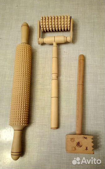Массажер деревянный