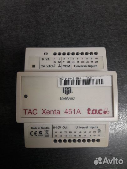 Контроллер TAC Xenta 451A, 421А, 411, 401