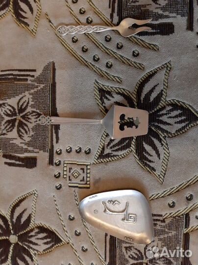 Винтажная посуда СССР (вилка, пепельница, лопатка)