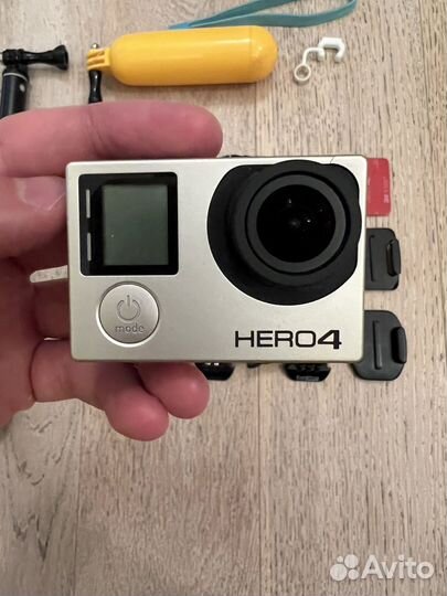 Камера GoPro Hero 4 black + аксессуары