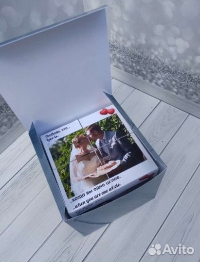 Заготовка для фотокубика 10*10*10