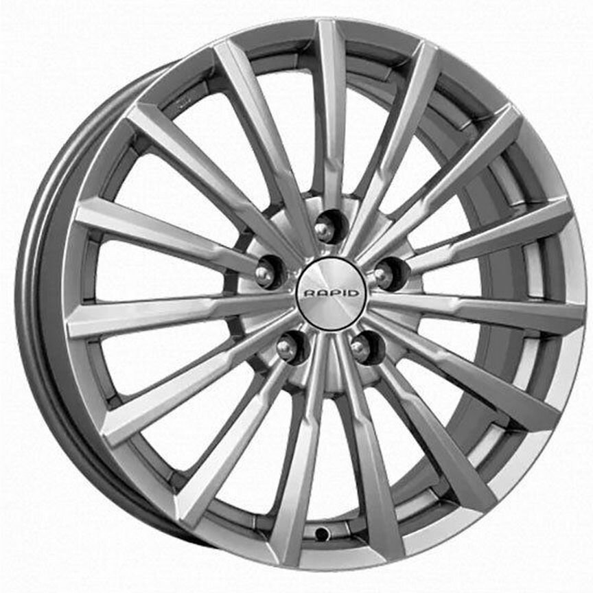Диски K&K Акцент 5.5x14 4x100 ET45 D67.1 Дарк платинум