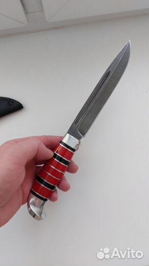 Финка жиганская финский нож на наборном оргстекле