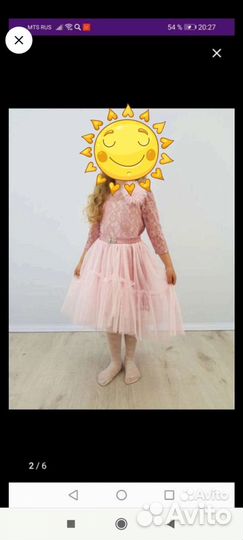 Платье для девочки