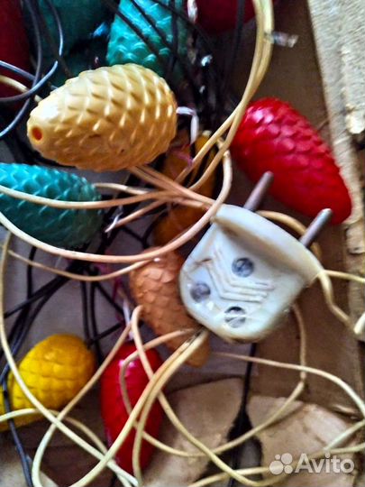 Елочная гирлянда СССР 1973год.