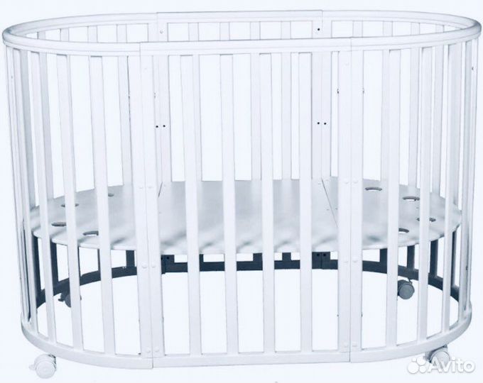 Круглая кровать трансформер 5 в 1