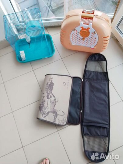 Переноска клетка лотки бу