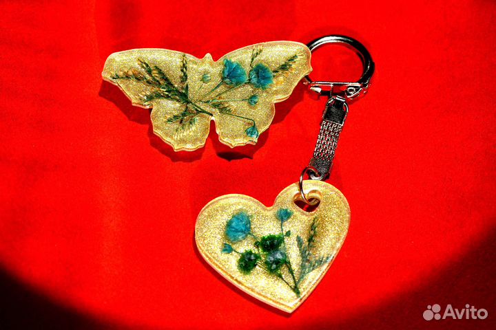 Комплект Брошь + Брелок