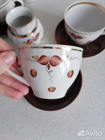 Кофейный сервиз.пфз.СССР