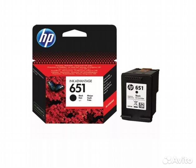 Картридж HP 651 (C2P10AE) черный