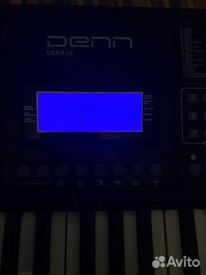 Синтезатор denn dek610