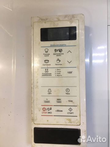 Панель управления микроволновой печи Samsung ME83K