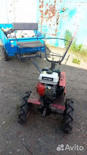 Мотоблок с прицепом