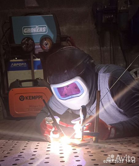 Сварка аргоном