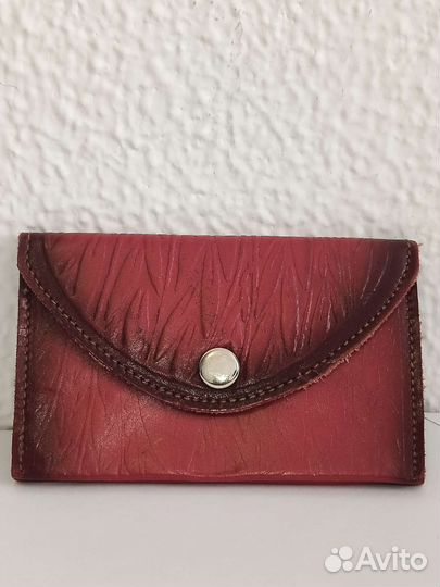 Кошелек кожаный селигер СССР