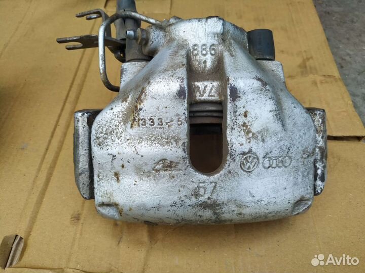 Передний суппорт audi a4 b7