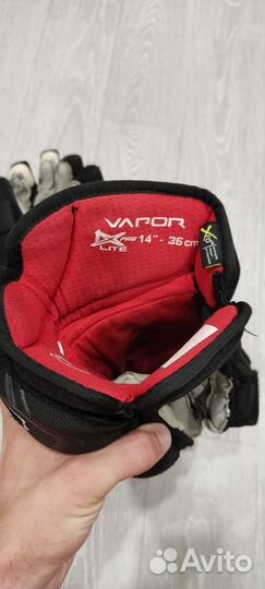 Хоккейные краги bauer vapor 1x pro lite
