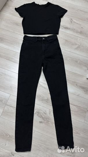 Джинсы черные Ostin