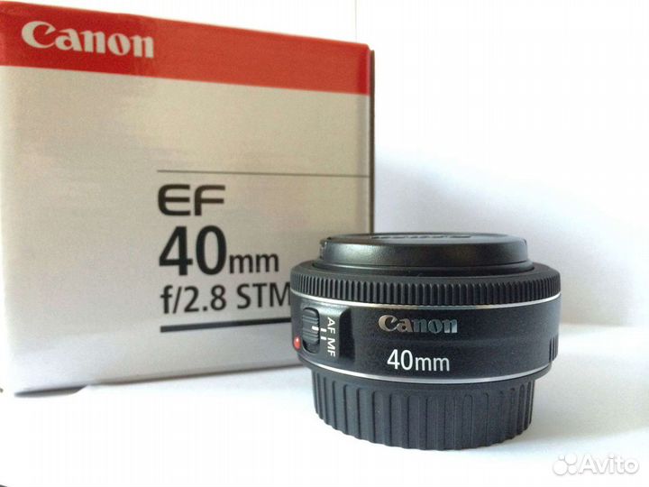 Объектив Canon 40 2.8 (новый)