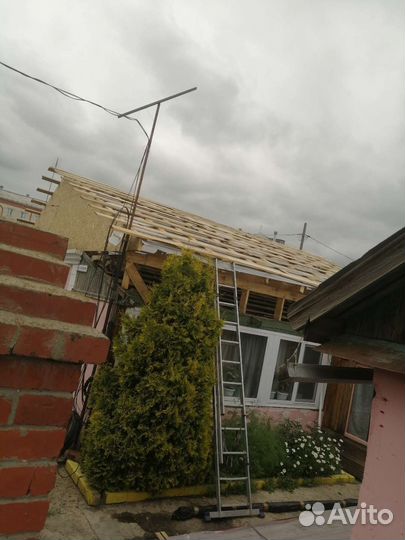 Крыша кровельные работы
