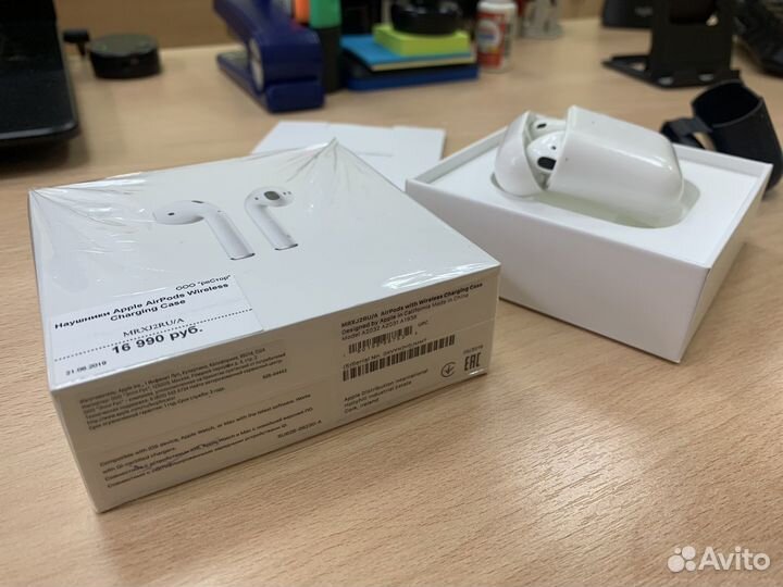 Наушники apple airpods 2