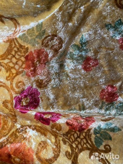 Плюшевая скатерть СССР