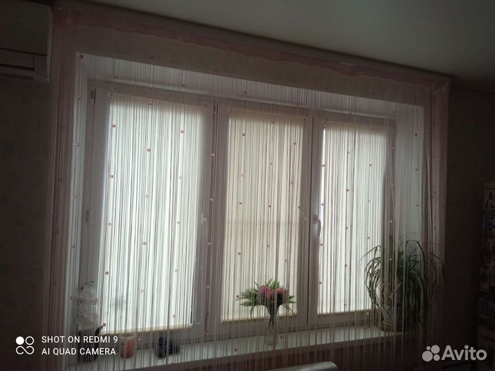 Шторы нитяные кисея