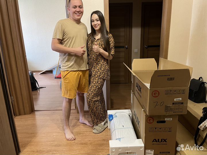 Кондиционеры с установкой