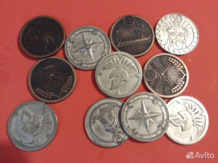 Жетон, клад, монеты из Пятерочки