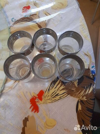 Стаканы рюмки