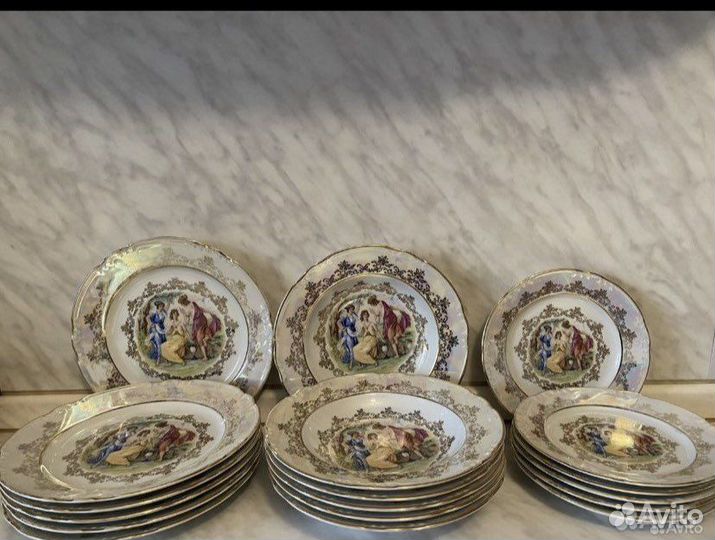 Столовый сервиз мадонна перламутр