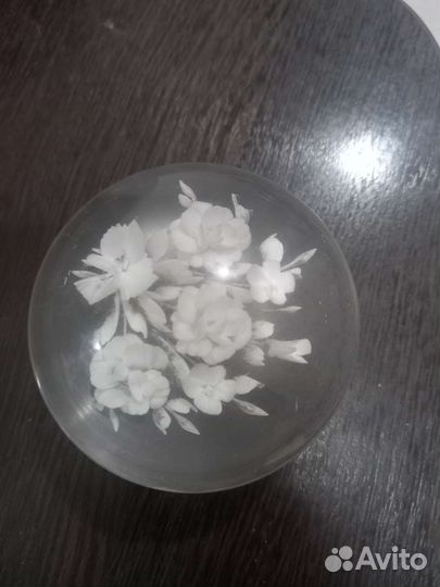 Шкатулка пудреница СССР