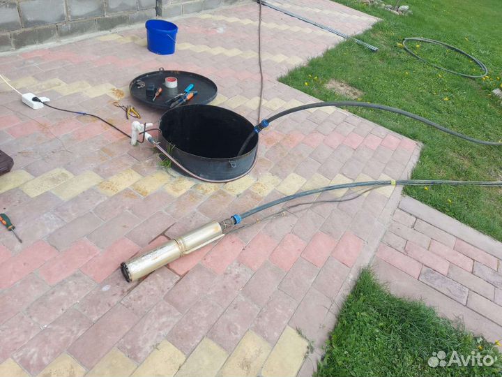 Чистка скважин /Ремонт замена насосов