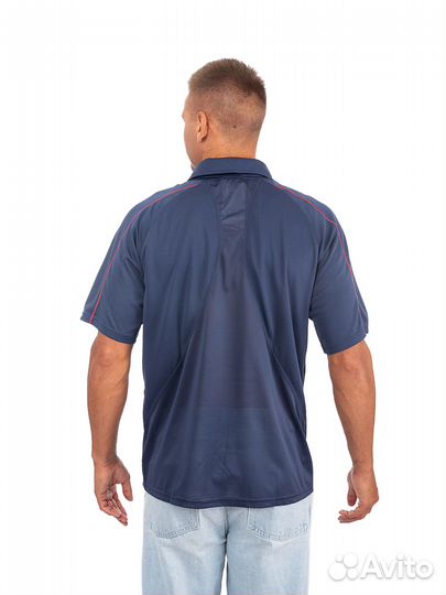 Поло мужское с коротким рукавом
