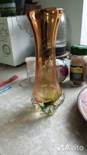 Посуда цветное стекло СССР