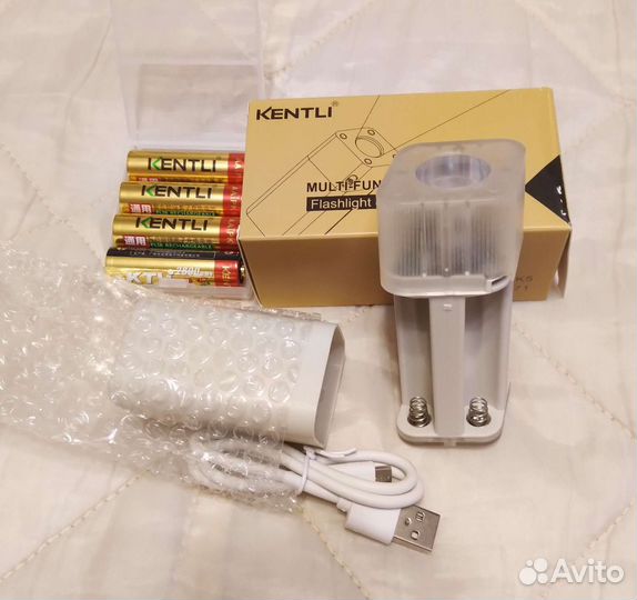 Акб AA литиевые 1,5 В 4 шт. и зарядное устройство