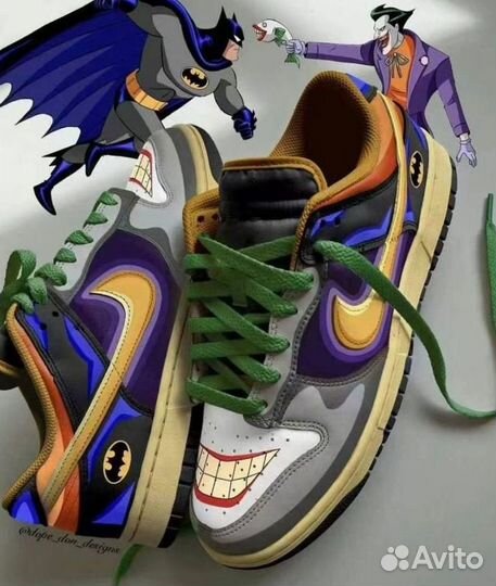 Кроссовки Nike Dunk Batman