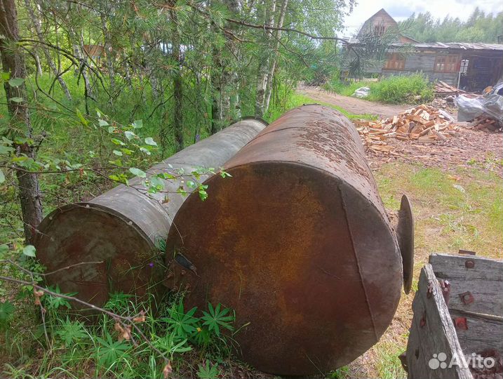 Бочка металлическая