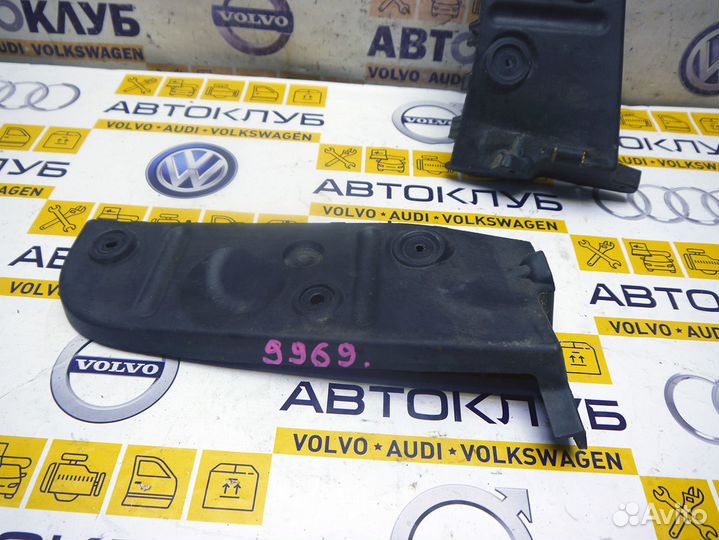 Направляющая заднего бампера к-т Ауди A4 B6