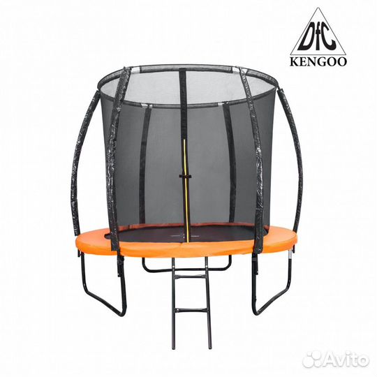 Батут DFC trampoline kengoo II 10FT-BAS-BO с сетко