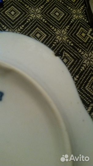 Тарелочка сервировочная гжель