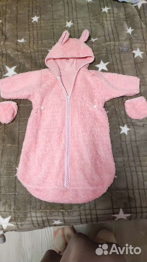 Спальный мешок для ребёнка до 6 месяцев